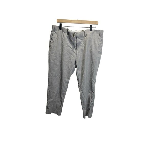 Indochino Dress Pants Mens Gray Dress 100% Wool Mens Newbury (38x25) - Picture 1 of 4